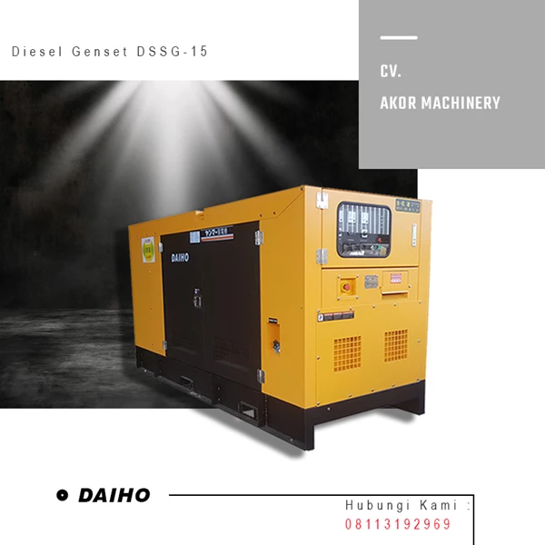 DAIHO DSSG-15 Silent Diesel Generator