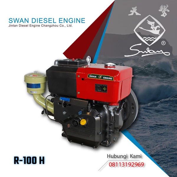 Mesin Diesel Engine Swan R-100 (10HP)