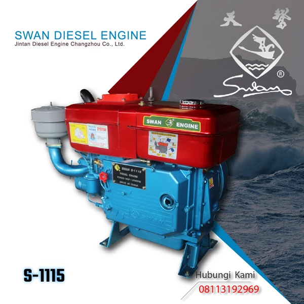 Mesin Diesel Engine SWAN S-1115 (24 HP)