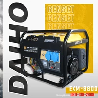 Gasoline Genset Open DAIHO EXM-8800 (6000 watt)