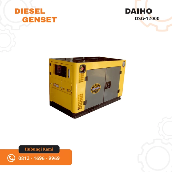Diesel Genset 12 KVA Daiho DSG-12000