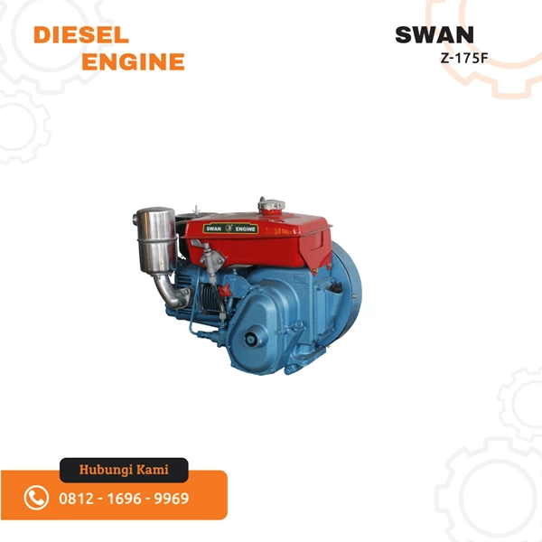 Diesel Engine 6PK Swan Z-175F