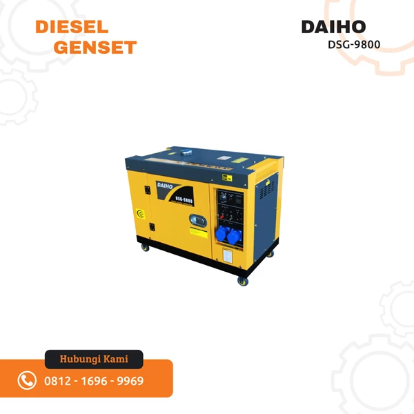 Diesel Genset 6 KVA DAIHO DSG-9800